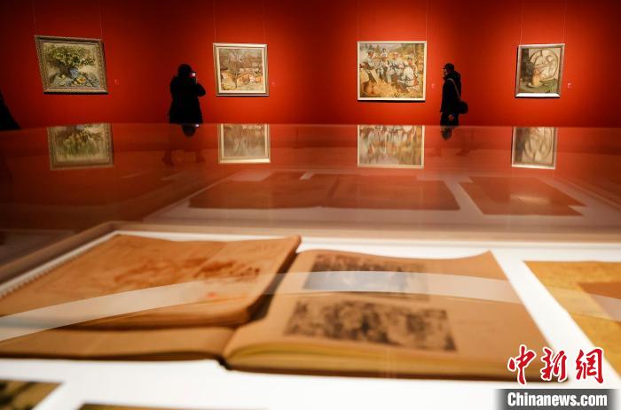 “惟真惟一——徐明華藝術展”現(xiàn)場 杜洋 攝